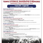 Fare storia del lavoro: tempo storico, biografie e memorie. Seminario Vinka Kitarovic 2023