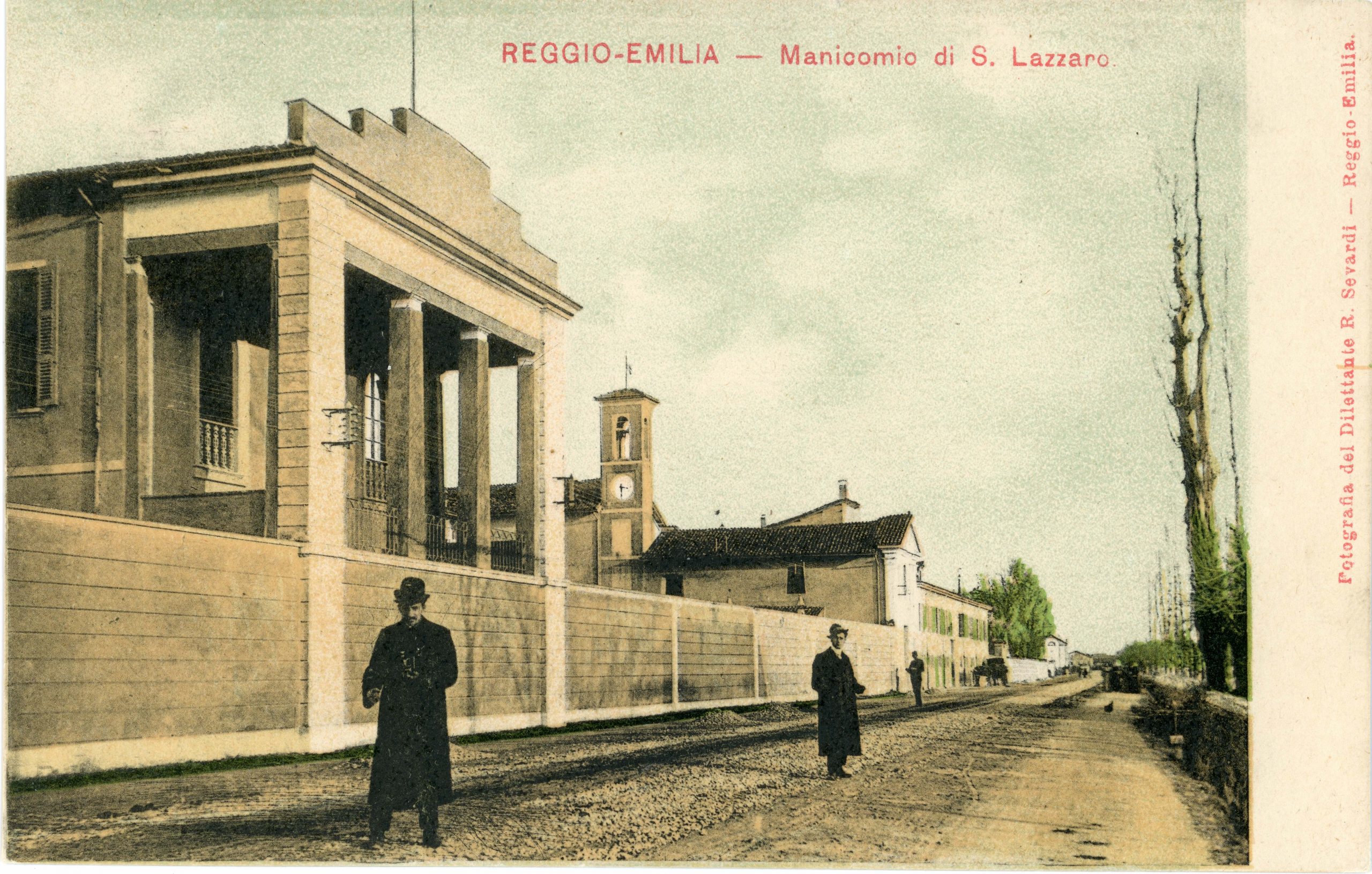 Fig. 6. L’Ospedale psichiatrico San Lazzaro, 1920 (Fototeca Biblioteca Panizzi di Reggio Emilia).